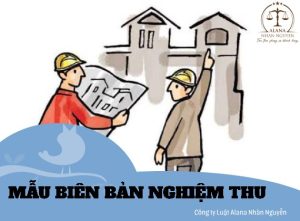 mẫu biên bản nghiệm thu