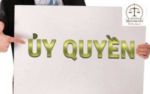 mẫu giấy ủy quyền