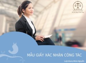 mẫu giấy xác nhận công tác