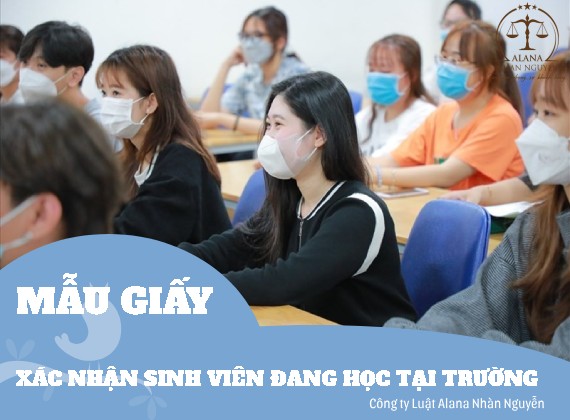 mẫu giấy xác nhận sinh viên đang học tại trường